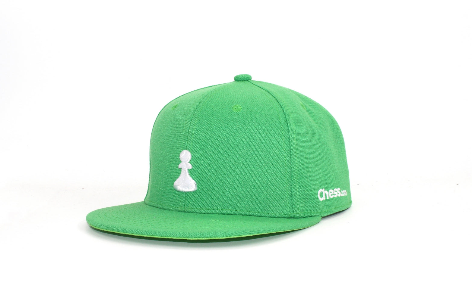 Essential Collection Green Flat Brim Snapback