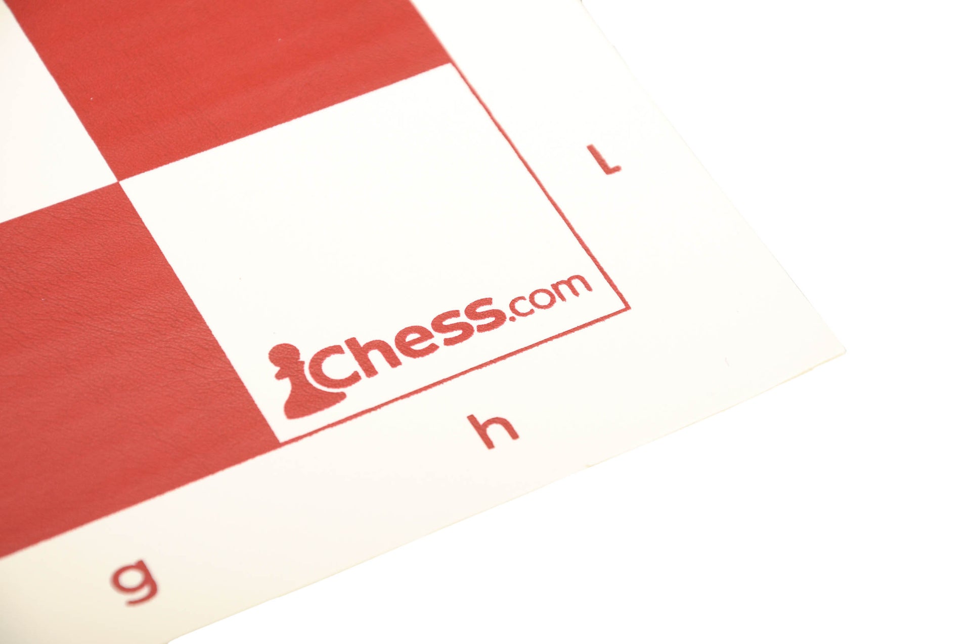 Red Chess.com Vinyl Board