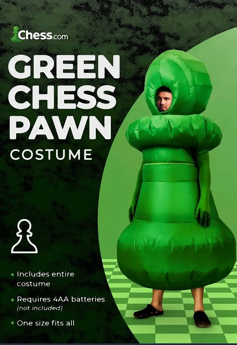 Chess Pawn Costume - Green