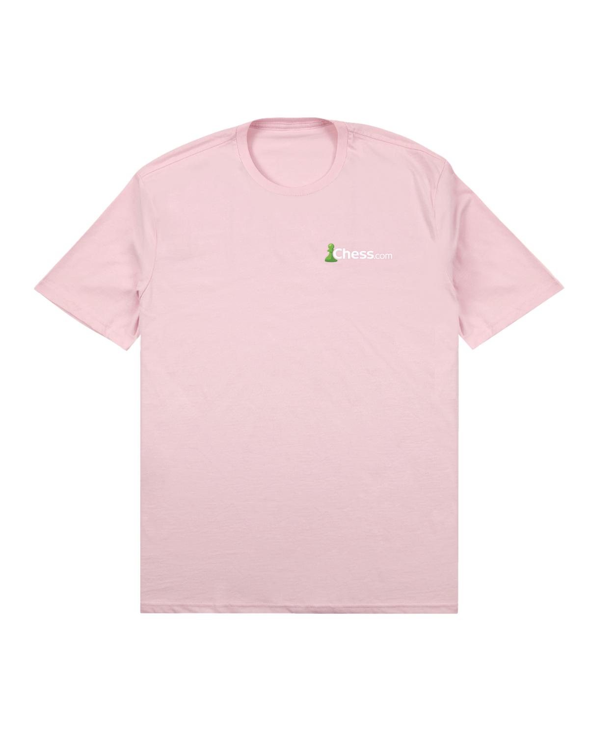Chess Embroidered Logo Tee - Carnation Pink
