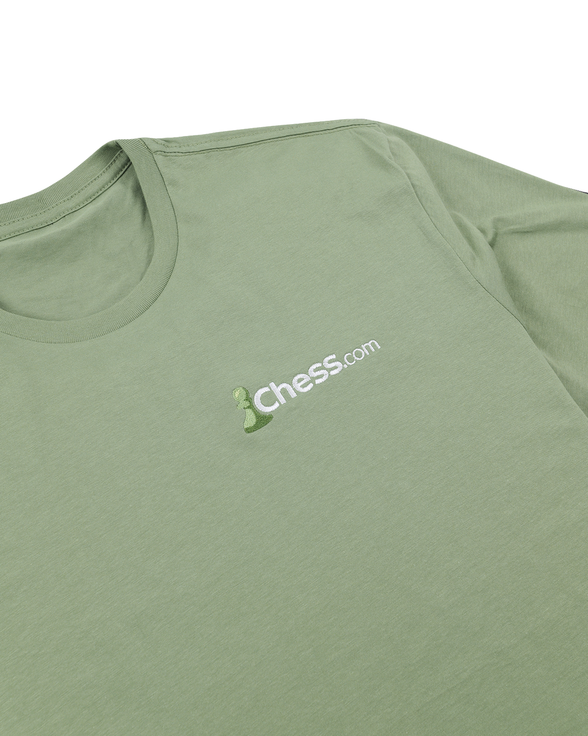 Chess Embroidered Logo Tee - Green