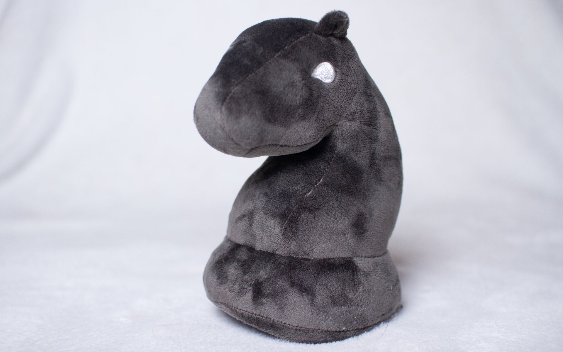 Plush Gray Knight Toy