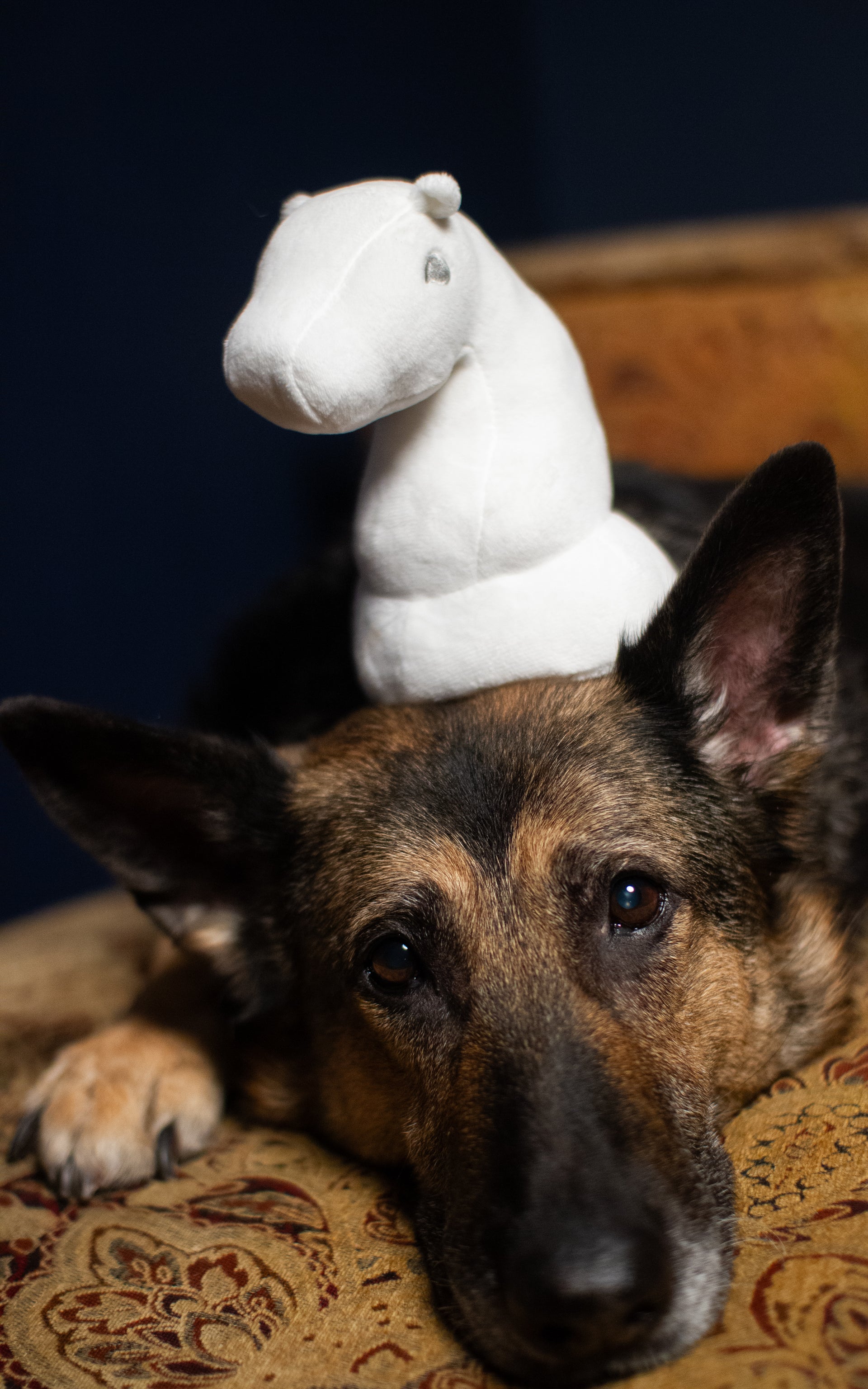 Plush White Knight Toy