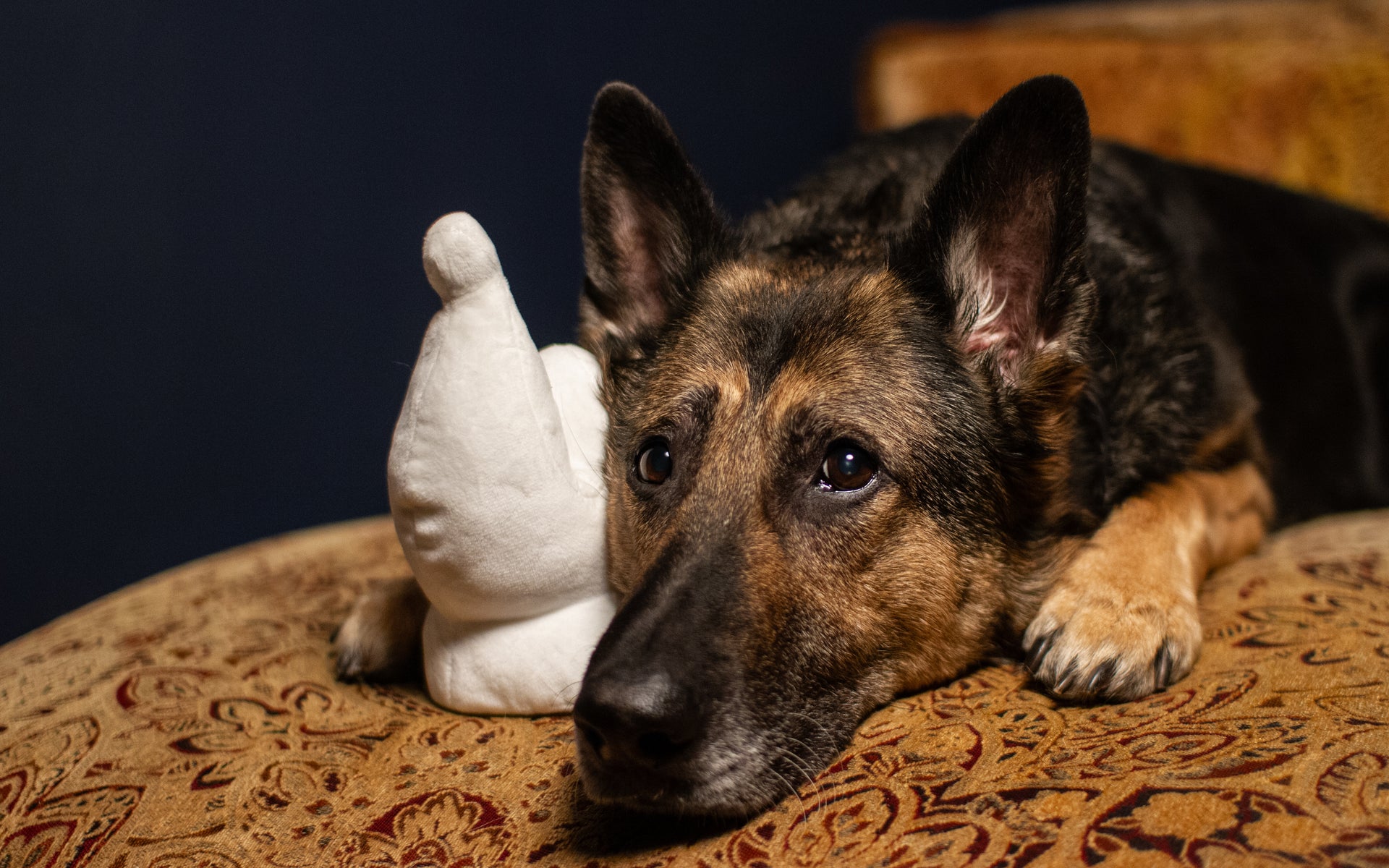 Plush White Bishop Toy