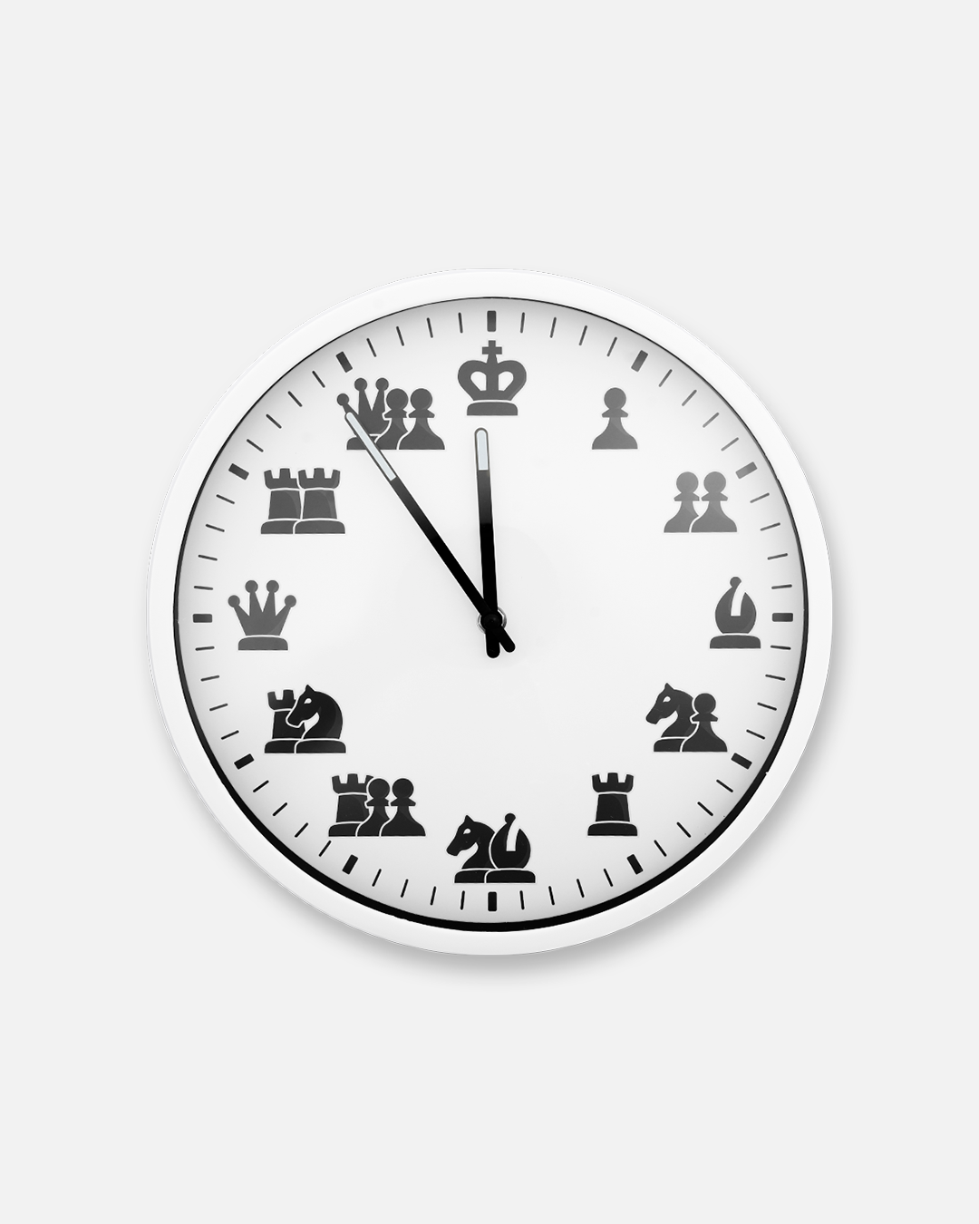 12" Chess Clock V2 - White