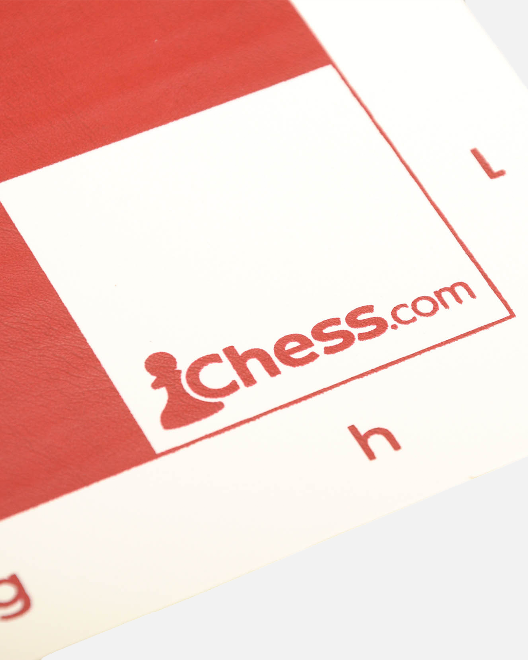 Red Chess.com Vinyl Board