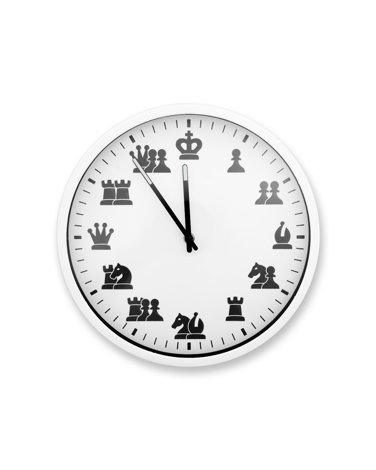 12" Chess Clock V2 - White