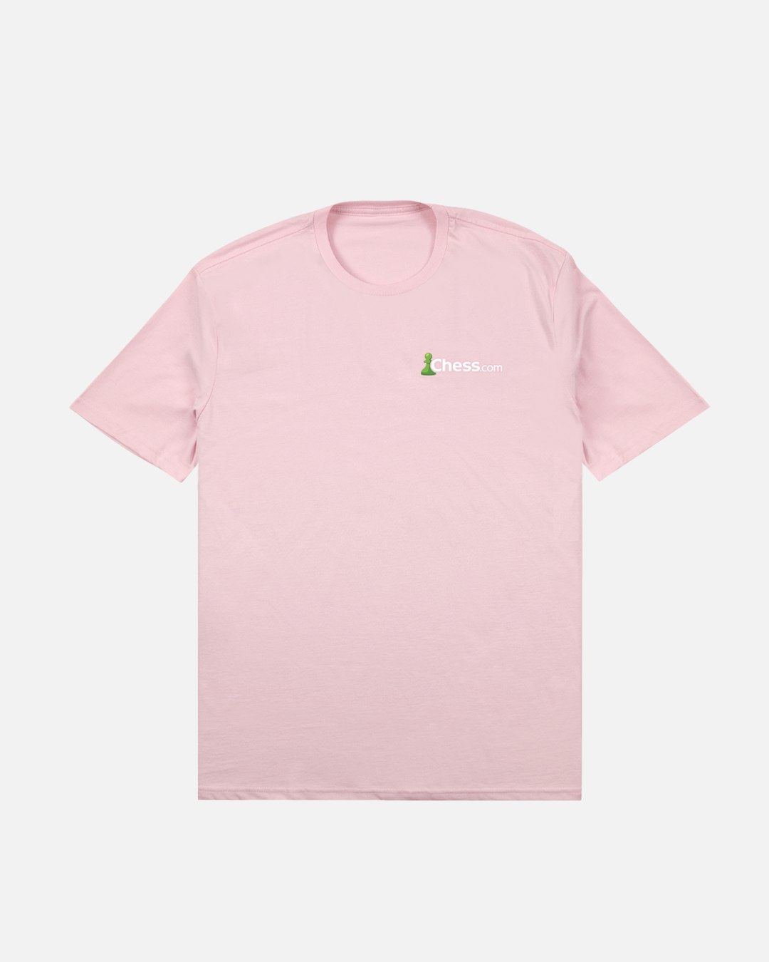 Chess Embroidered Logo Tee - Carnation Pink