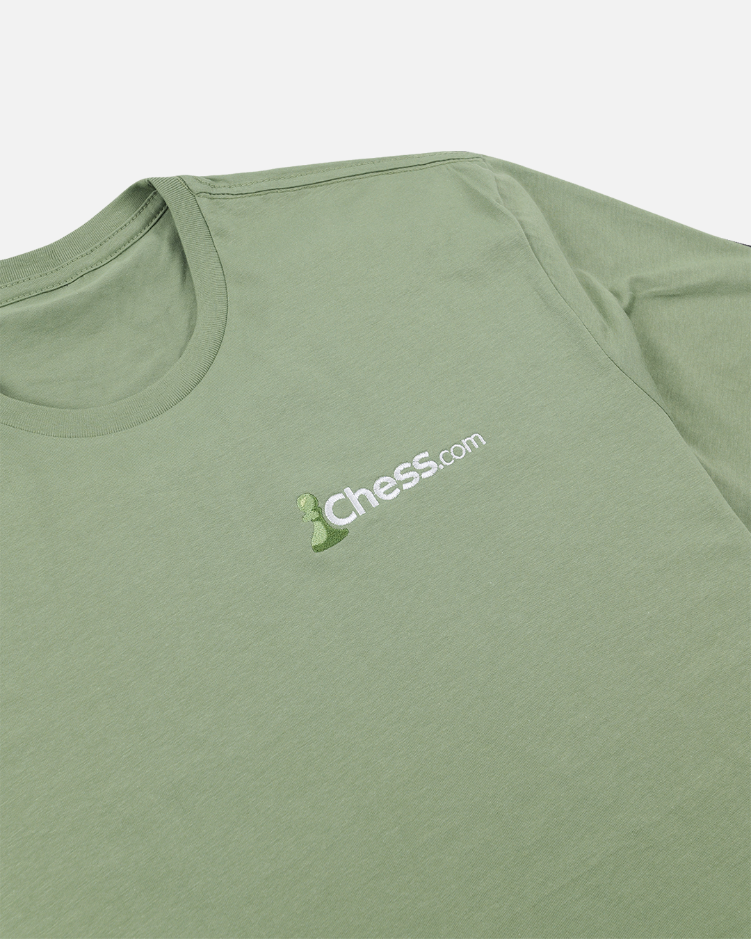 Chess Embroidered Logo Tee - Green