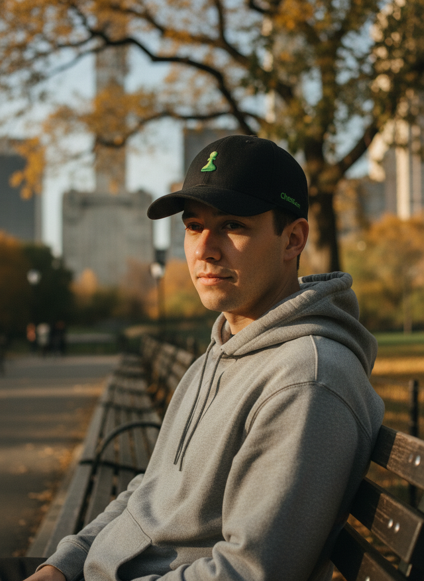 Essential Collection Black Curved Snapback