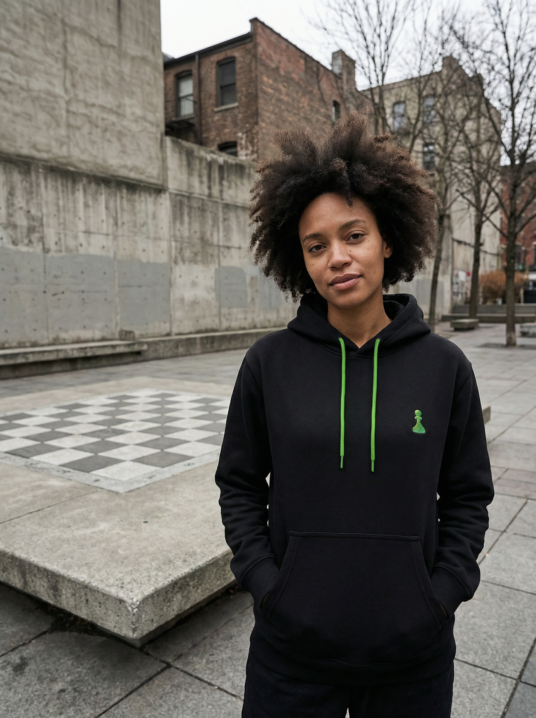 Essential Collection Black Hoodie