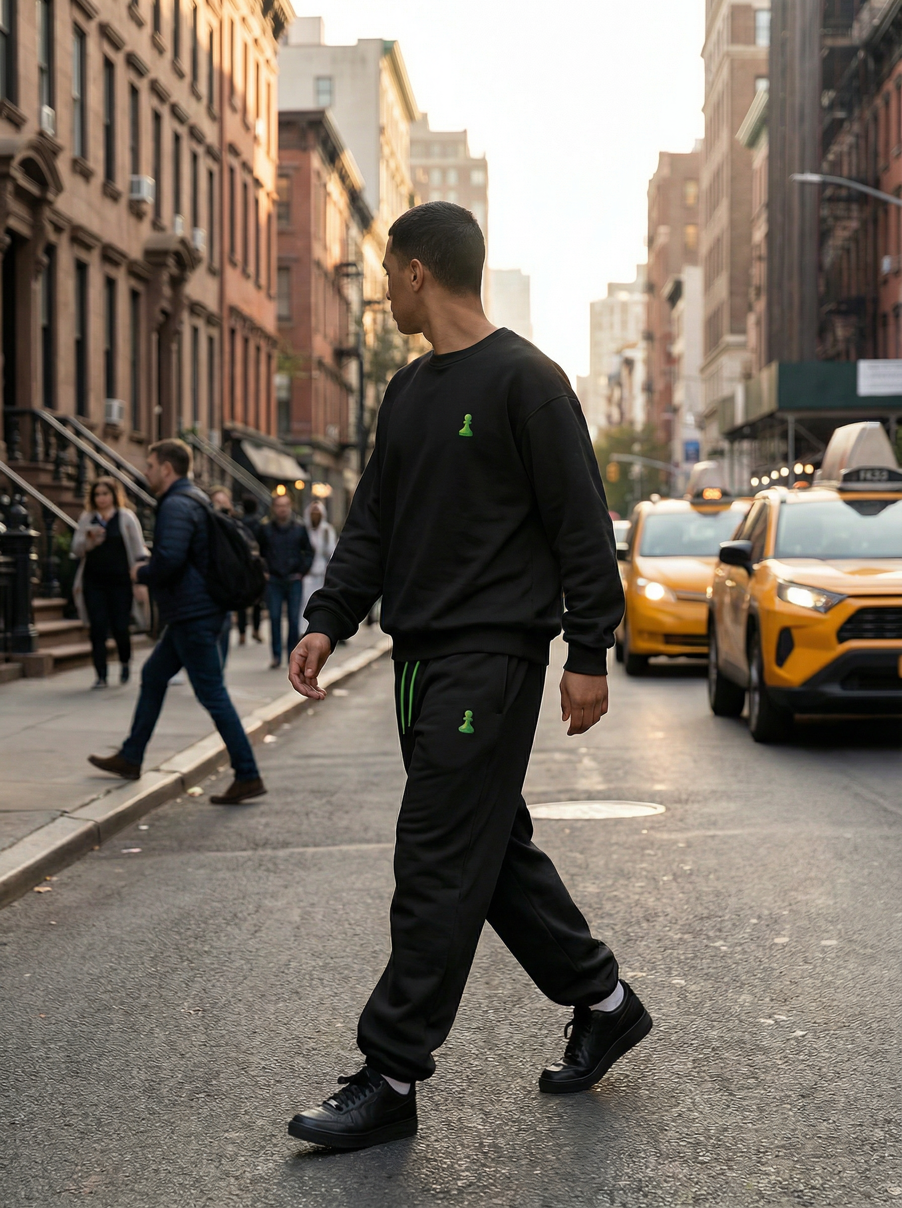 Essential Collection Black Sweatpants