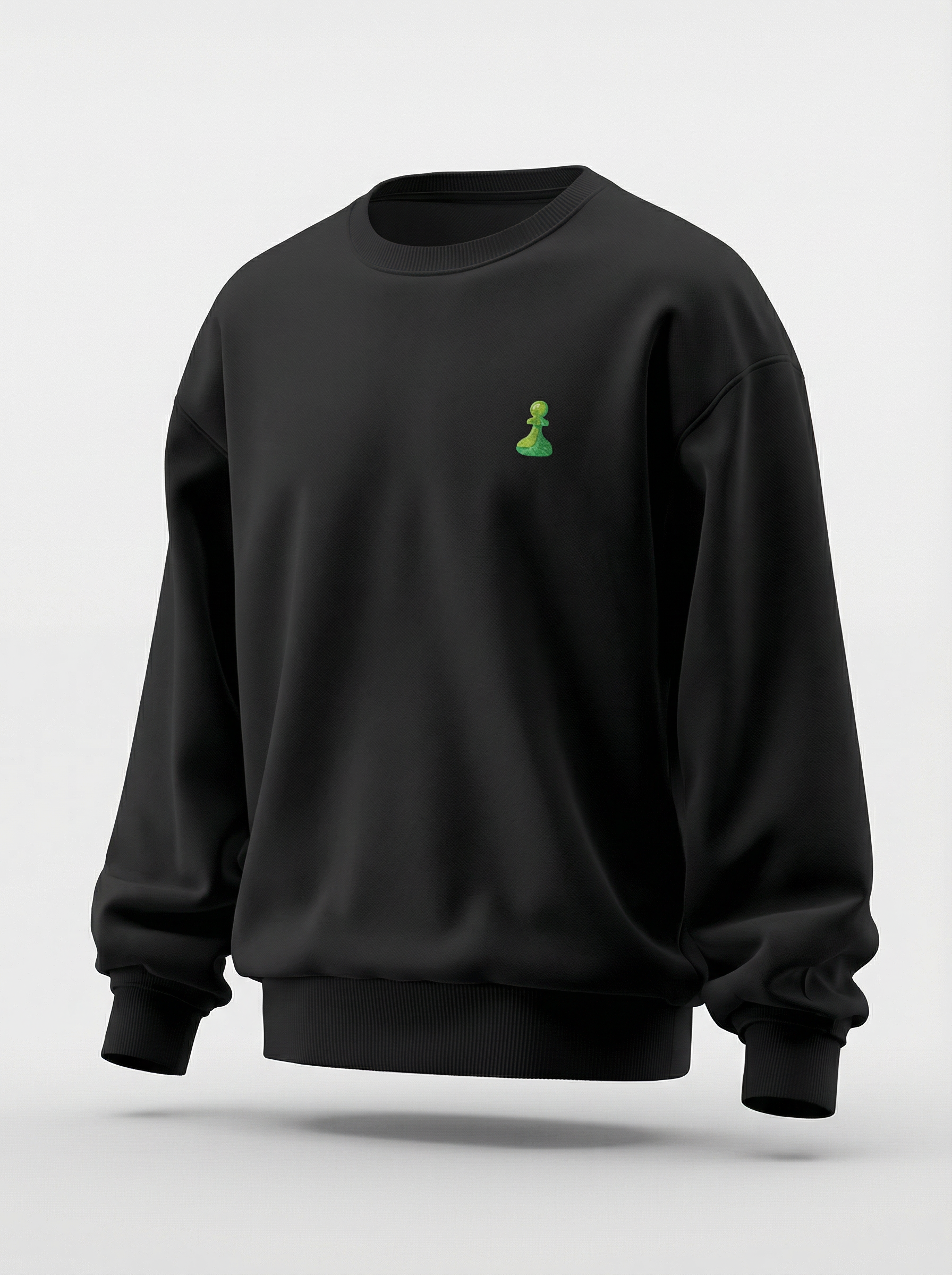 Essential Collection Black Crewneck