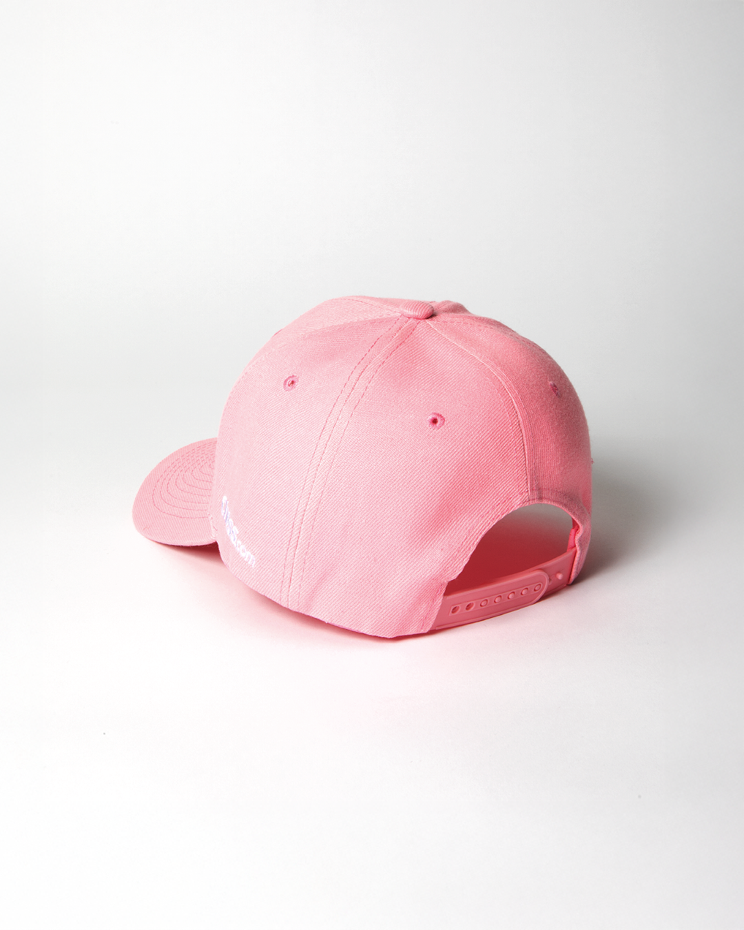 Essentials Collection Pink Curved Snapback