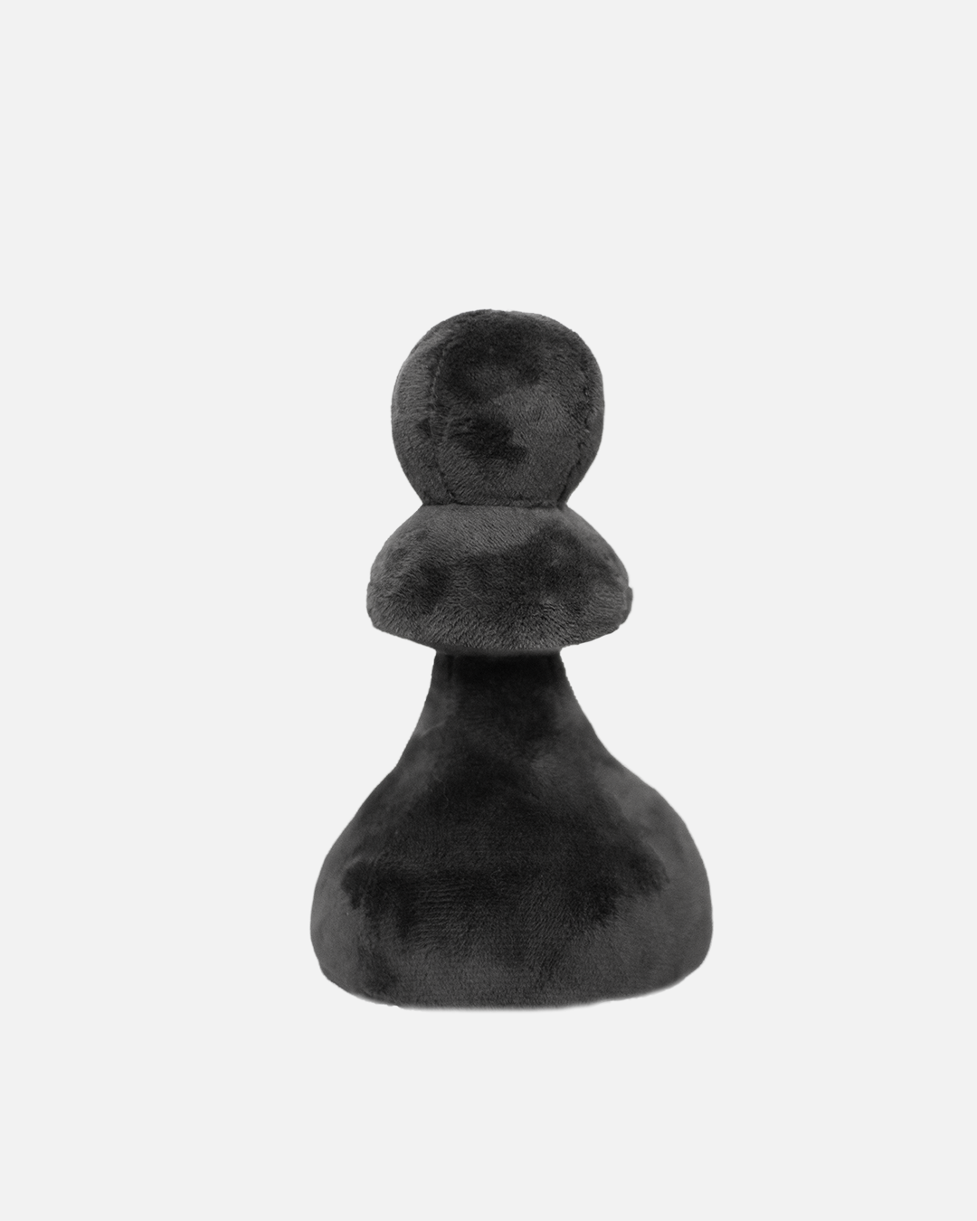 Plush Gray Pawn Toy